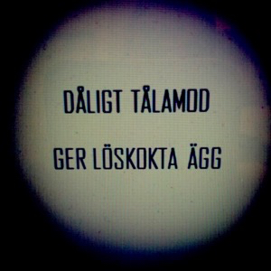 Tålamod är förmågan att kunna utstå väntan, förseningar eller svårigheter med bibehållet lugn