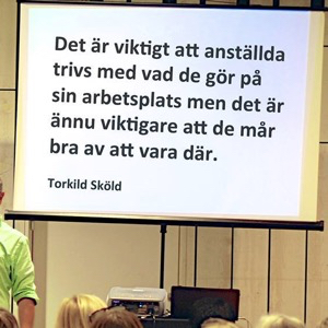 Livet skall upplevas och inte överlevas.